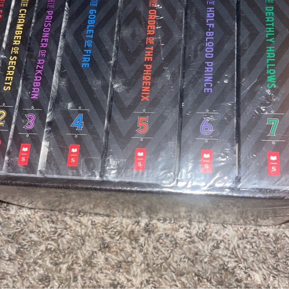 Selling the full Harry Potter books.